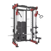 Combo Deal | 1441 Fitness Functional Trainer with Smith Machine - 41FC81 + 80kg Apus Bumper Plate Set + Adjustable Bench A8007 + 4 Gym Tile