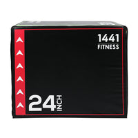 1441 Fitness - بريميوم - صندوق بليومتري رغوي 3 في 1 (صندوق تمرينات قفز)