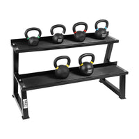 Thumbnail for 1441 Fitness Powder Coated Kettlebell Set with Rack - 6 Kg to 16 Kg