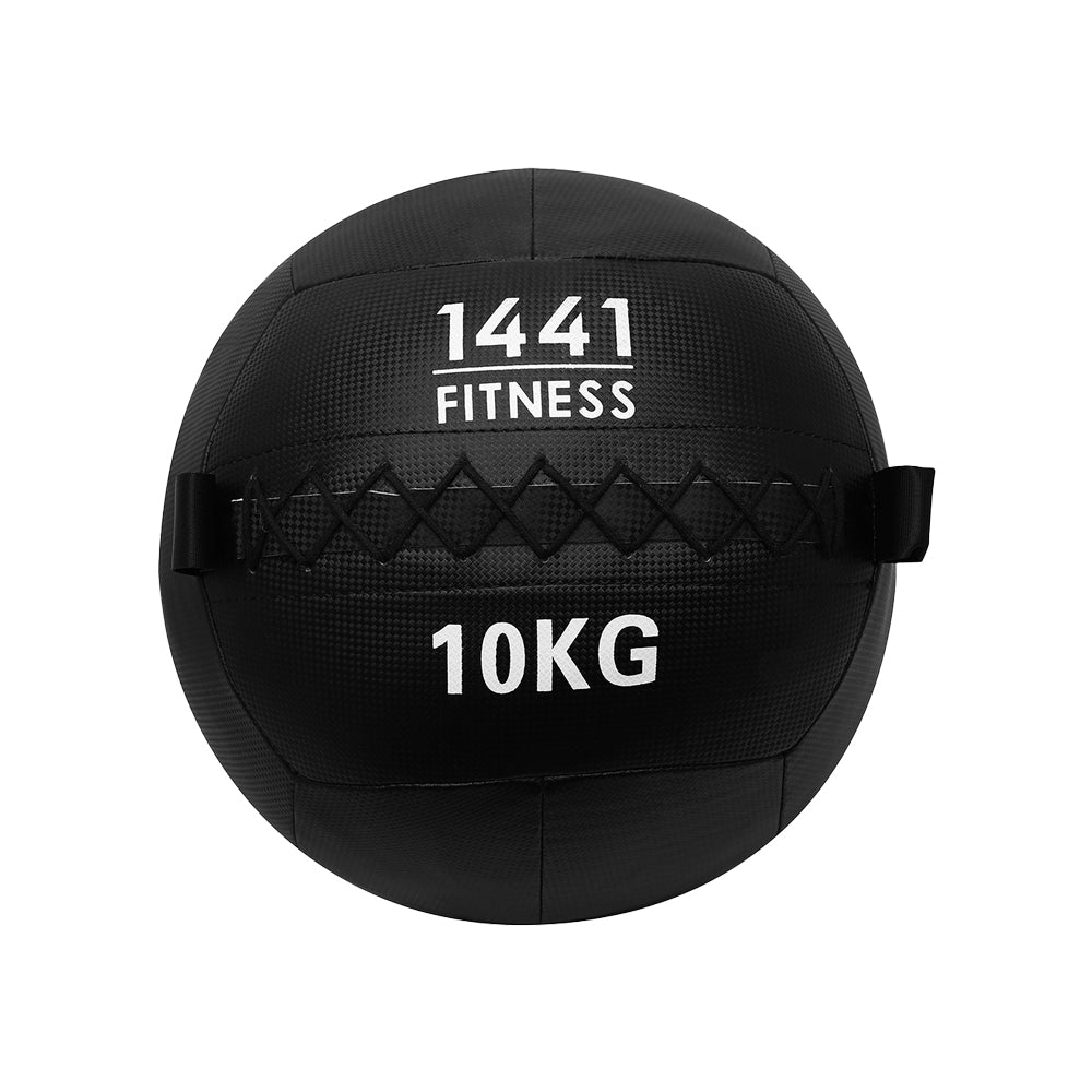 1441 Fitness - الكرات الجدارية (1 كجم إلى 15 كجم) لتمارين الكروس فيت