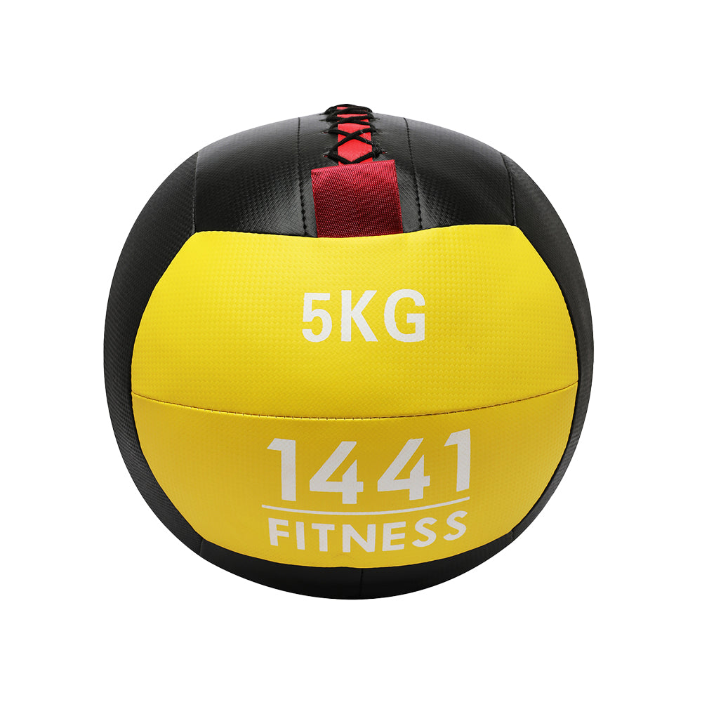 1441 Fitness - الكرات الجدارية (1 كجم إلى 15 كجم) لتمارين الكروس فيت