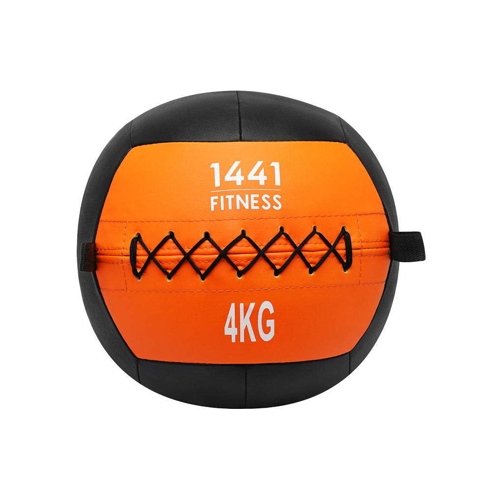 1441 Fitness - الكرات الجدارية (1 كجم إلى 15 كجم) لتمارين الكروس فيت
