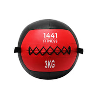 1441 Fitness - الكرات الجدارية (1 كجم إلى 15 كجم) لتمارين الكروس فيت