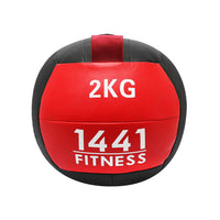 1441 Fitness - الكرات الجدارية (1 كجم إلى 15 كجم) لتمارين الكروس فيت
