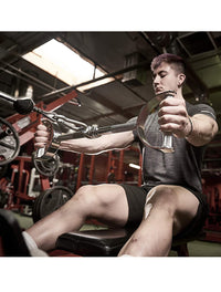 Thumbnail for 1441 Fitness Lat Attachment Double D Pull down - 90 cm