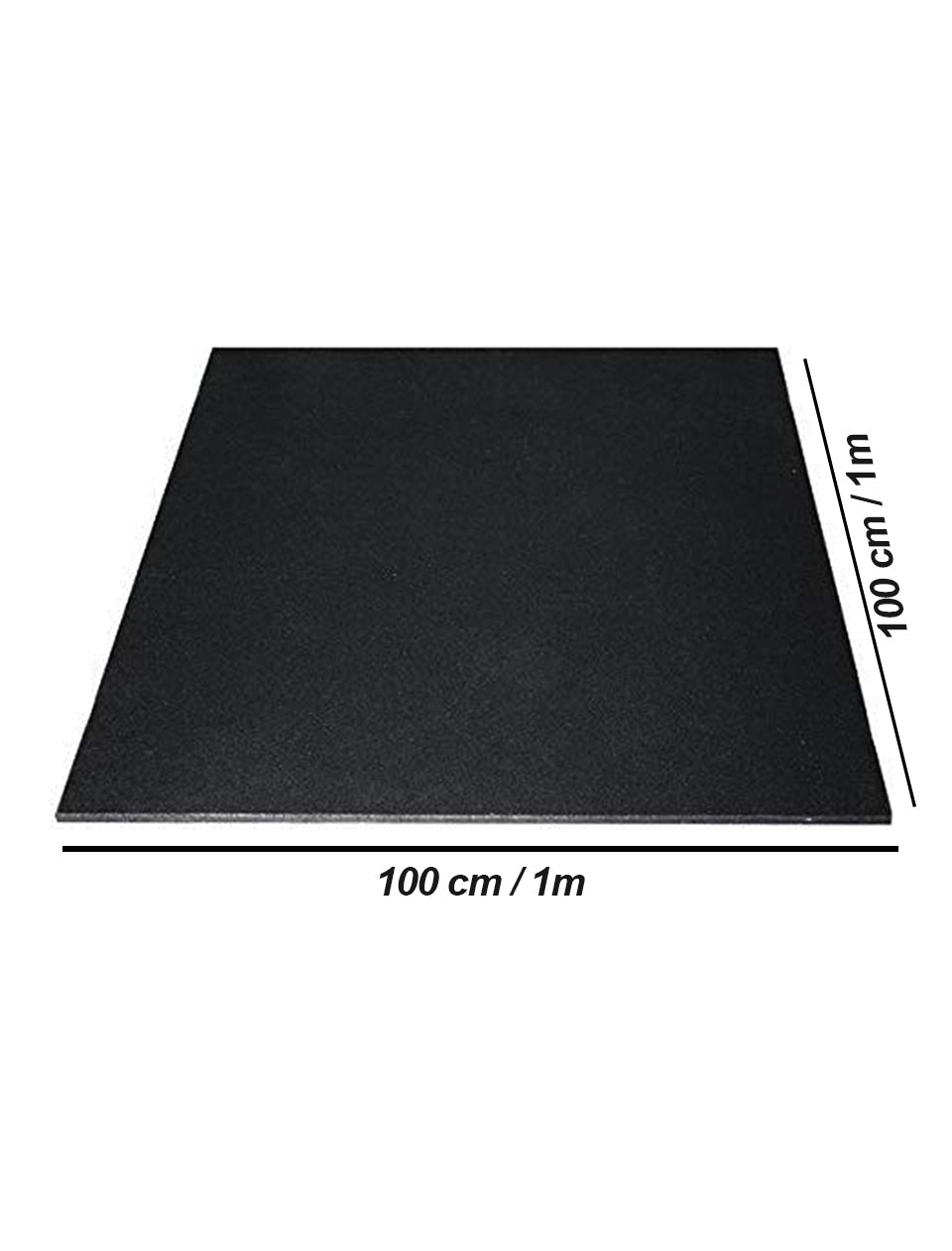 1441 Fitness Heavy Duty Gym Tile 15 mm - 100 x 100 CM | Rubber Flooring