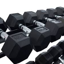 Best Hex Dumbbell Set with Dumbbell Rack