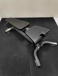 1441 Fitness Adjustable Commercial Bench with Preacher Curl Extension - X3-0112A