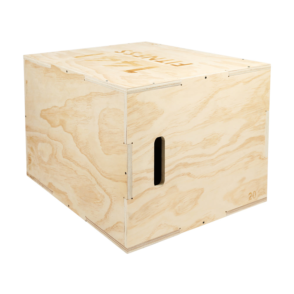 wooden plyo box